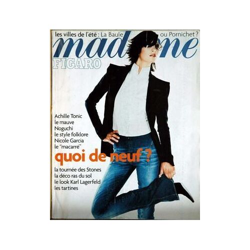 Madame Figaro N° 18053 Du 24/08/2002