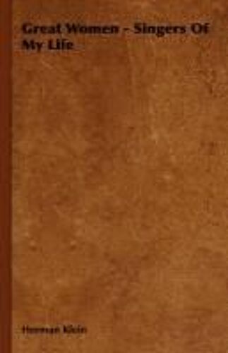 Great Women - Singers Of My Life