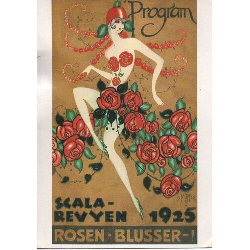 Rosen Blusser - 1925 - Scala Revyen - Ayant Circulée - Ref. 011 546