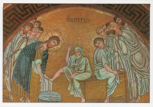 Delphes - 1981 - Monastère De Saint Luc - Le Lavement Des Pieds - Ref. 011 554