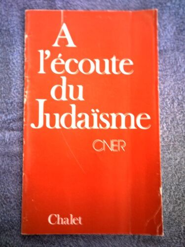 A L'ecoute Du Judaïsme