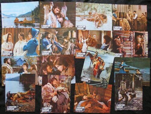 L'aventure Sauvage - The Trap : Jeux A+B De 16 Photos D'exploitation De Cin?ma - Chaque Petite Affiche 21,5x28cm - Sidney Hayers Avec Rita Tushingham, Oliver Reed, Rex Sevenoaks - Film 1966