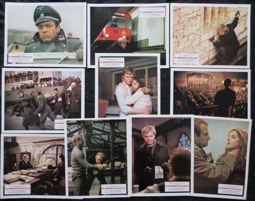 Le Dossier Odessa - The Odessa File : Jeu De 10 Photos D'exploitation De Cin?ma - Chaque Affiche 23,5x29,5 Cm - De Ronald Neame Avec Jon Voight, Maximilian Schell, Maria Schell, D. Jacobi - Film 1974