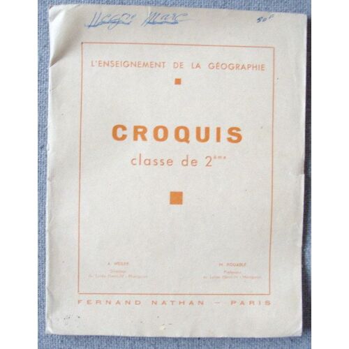 L'enseignement De La Geographie Croquis.Classe De 2ème