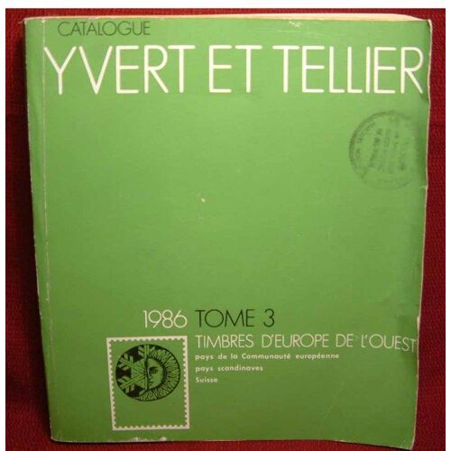 Yvert Et Tellier 1986 Tome 3 N° 3