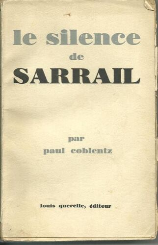Le Silence De Sarrail