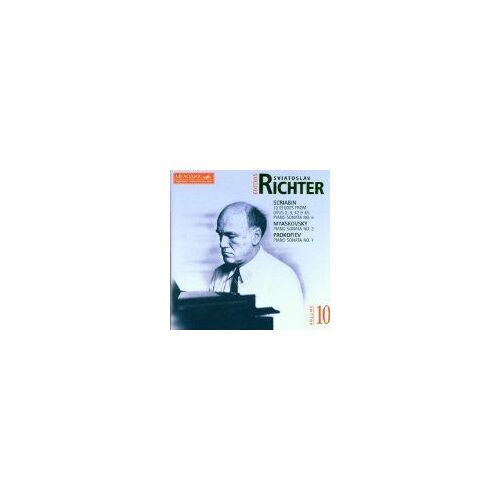 Richter Melodiya Edition : Sonate No. 6, 12 Etudes Richter, Piano + Miaskovsky & Prokofiev