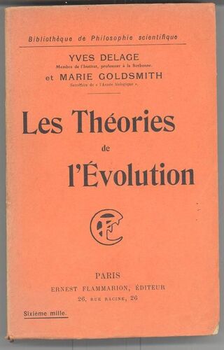 Les Théories De L'evolution