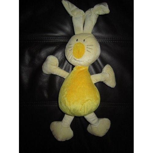 Doudou Lapin Jaune Babysun Baby Sun