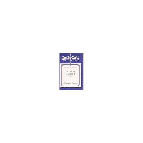 Le Pere Goriot (Extrait 2)