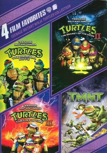 4 Film Favorites : Teenage Mutant Ninja Turtles Collection - Import
