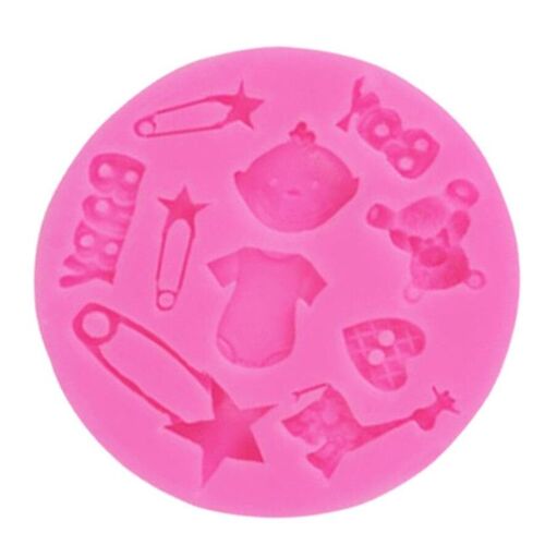 Moule À Gâteau En Silicone Pour Fête Prénatale, Girafe, Fondant, Cuisson, Outils De Décoration De Gâteaux, Moules À Bonbons, Argile, Chocolat
