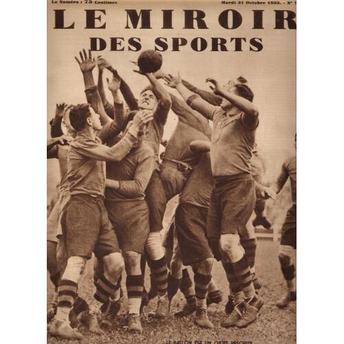 Miroir Des Sports (Le) N° 735 Du 31/10/1933