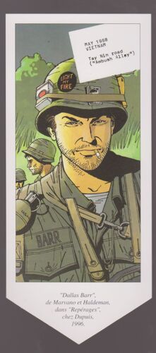 Dallas Barr - Marvano Et Haldeman - Marque Page, Dupuis, 1996