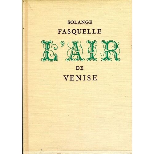 L'air De Venise