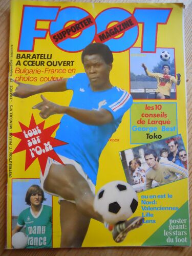 Foot Supporter Magazine N° 5 D'octobre 1976
