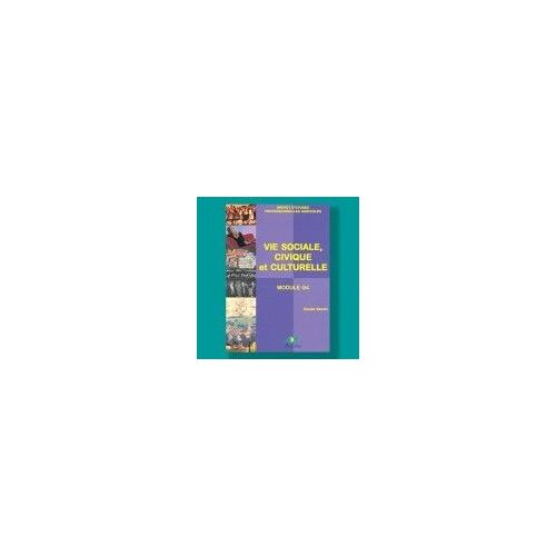 Vie Sociale, Civique Et Culturelle Bepa Module G4