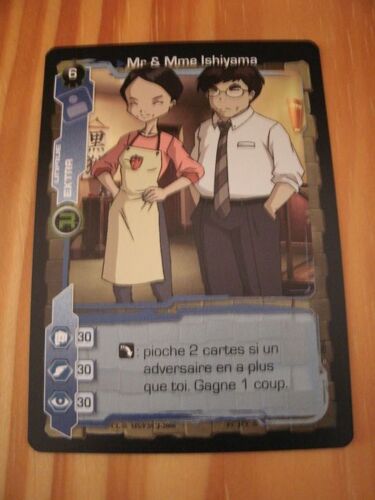 Carte Code Lyoko Mr Et Mme Ishiyama