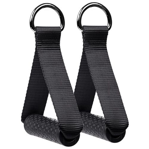 Ages Poignées D'exercice Robustes De Qualité Supérieure Attaches De Machine À Câble Bandes De Résistance Poignées Poignées Poignée D'étrier De Sangle De Fitness