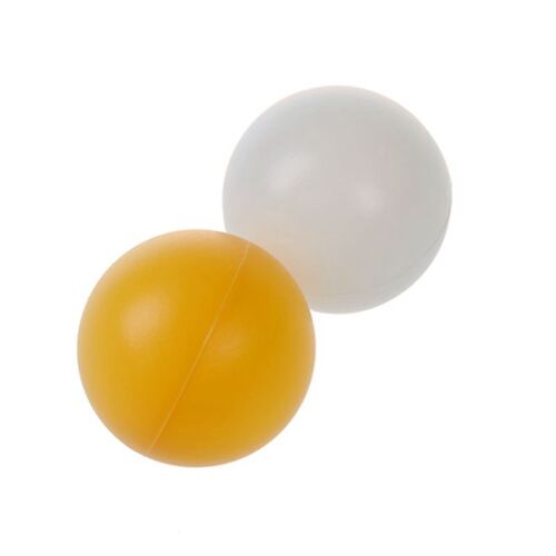 Ages Blanc Jaune 39mm Dia Sport Balles De Ping-Pong Balle De Ping-Pong 6 Pièces