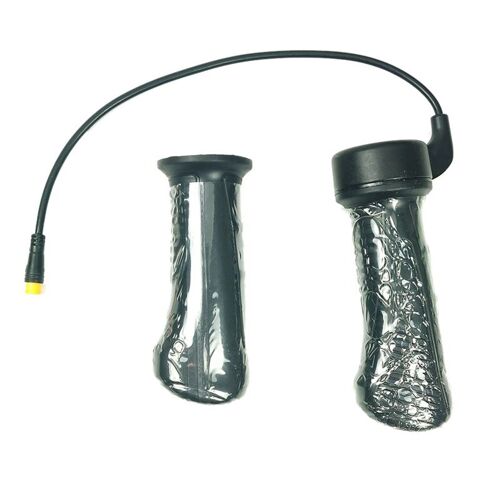 Ages 20x Poignée D'accélérateur Entière Connecteur À 3 Broches Poignée D'accélérateur Pour E-Bike Kit De Conversion De Vélo De Montagne Étanche Pouce Accélérateur