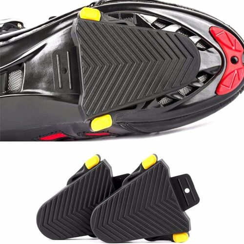 Ages Serrure De Vélo De Route Serrure De Pédale Protecteur Pince Manchon Serrure Pour Shima Spd-Sl Attelle