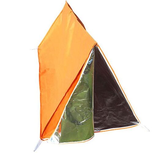 Ages Abri De Tente De Tube Durable Extérieur De Survie De Tente De Tube De Secours Pour La Survie De Camping De Cyclisme