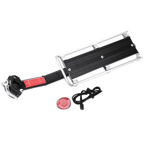 Ages Support De Siège Arrière De Vélo Support De Poids De Vélo En Alliage D'aluminium Support De Porte-Vélo Extérieur Installation Rapide Et Di