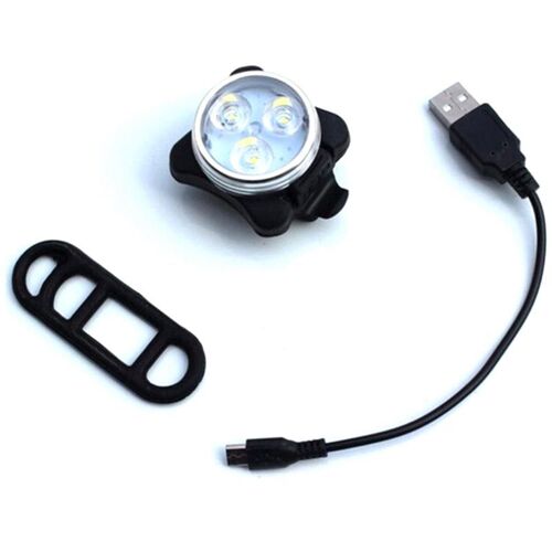 Ages Usb Charge Vélo Feu Arrière Led Vélo Feu Arrière Vélo Avant Lumière Vtt Route Vélo Lampe De Poche Vélo Lumière Kit 4 Modes