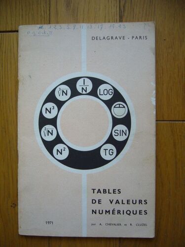 Tables De Valeurs Numeriques