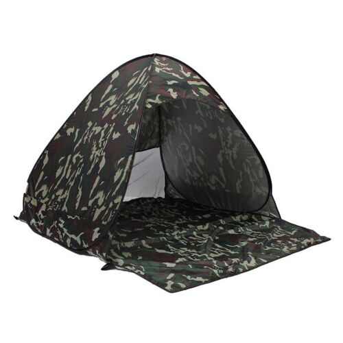 Ages Tente Familiale De Randonnée De Camping De Camouflage Imperméable Automatique De 2-3 Personnes En Plein Air
