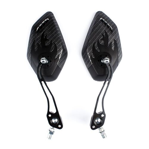 Ages Cyclisme Équitation Vélo Vélo Rétroviseur Convexe Réflecteur Miroir Avec Lentille Grand Angle