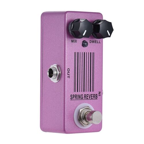 Ages Mosky Mp-51 Printemps Reverb Mini Guitare Simple Effet Pédale Véritable Dérivation Guitare Pièces & Accessoires