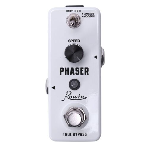 Ages Lef - 313 Effets De Guitare Classique Phaser Mini Effets De Guitare Pédale Guitare Deux Modes De Travail Véritable Conception De Dérivation