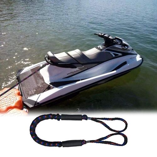Ages 1 Pièces Ligne De Quai À L'élastique Corde D'amarrage Corde D'amarrage Marine Pour Bateau Pwc Jet Ski Ponton Kayak