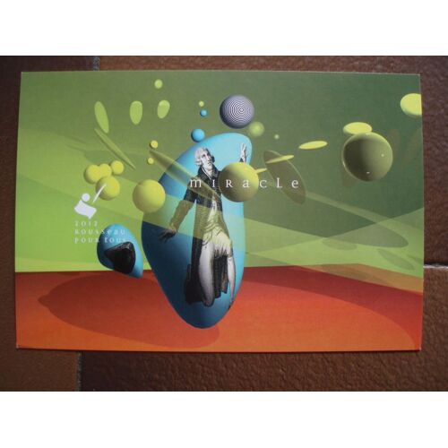 Carte Postale Tricentenaire Jean-Jacques Rousseau 1712-2010 "Le Miracle"