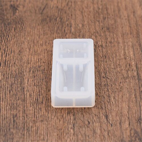 Ages Moule En Silicone Rectangulaire Fait Soi-Même Pendentif? Soi-Même Bracelet? Moule De Fabrication? Artisanat De Résine Avec Trou? Sous-Vente