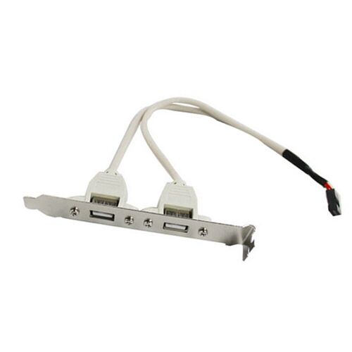 AGES Carte mère USB 2.0 câble adaptateur panneau arrière support sous vente