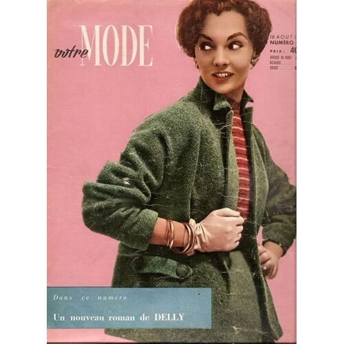 Votre Mode  N° 495 : Un Nouveau Roman De Delly