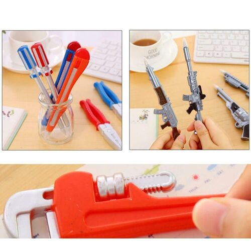 Ages 6 Pièces Stylos À Bille Matériel Outils Stylos 0.5mm Recharge Stylo À Bille Coloré Fournitures De Bureau Sous-Vente