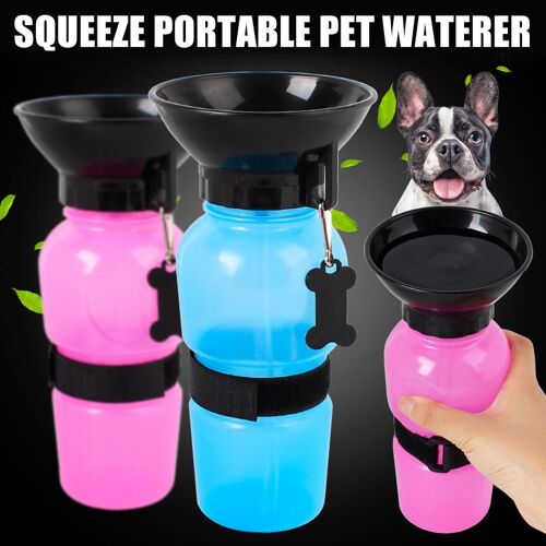 Ages Distributeur D'eau Portable Pour Animaux De Compagnie En Plein Air Pour Chien