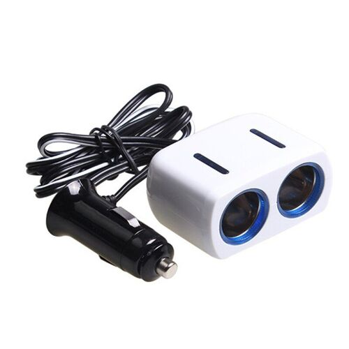 Ages Adaptateur De Chargeur De Voiture 12/24v 2 Voies? Prises De Chargeur? Allume-Cigare De Voiture? Séparateur De Prises? Sous-Vente Universelle