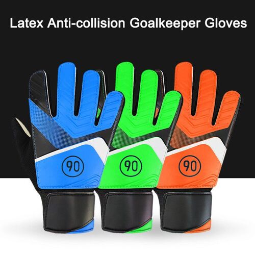 Ages 1 Paire Pleine Doigt Gants Enfants Adolescents Anti-Dérapant Mains Envelopper Pour Football Gardien Sous Vente