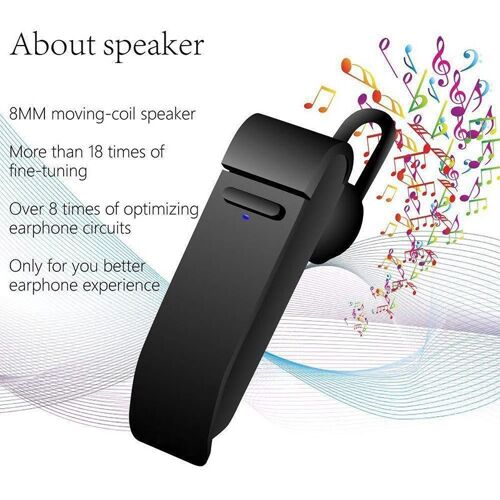 AGES Traduire écouteur sans fil affaires écouteurs multi-langue Bluetooth traducteur casque sous vente