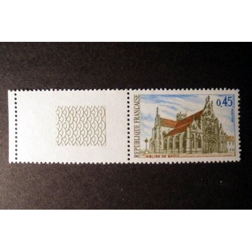 Timbre Neuf, Eglise De Brou, N° Y&t 1582