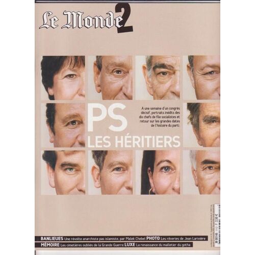 Le Monde 2 N° 91 : Ps-Les Héritiers