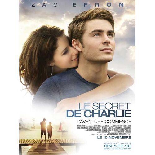 Le Secret De Charlie - Burr Steers - Zac Efron - Kim Basinger - Amanda Crew - Véritable Affiche De Cinéma - Anné 2010 - Format 40x60 Cm