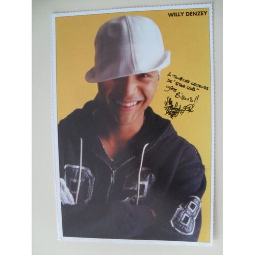Fiche Portrait Star Club - Willy Densey