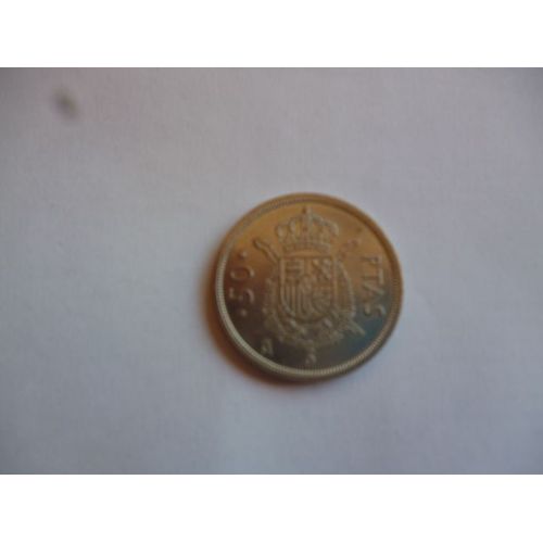 Piècz De 50 Pesetas 1982 Juan Carlos