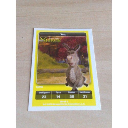L'âne N°7/216 : Collection Dreamworks Carrefour